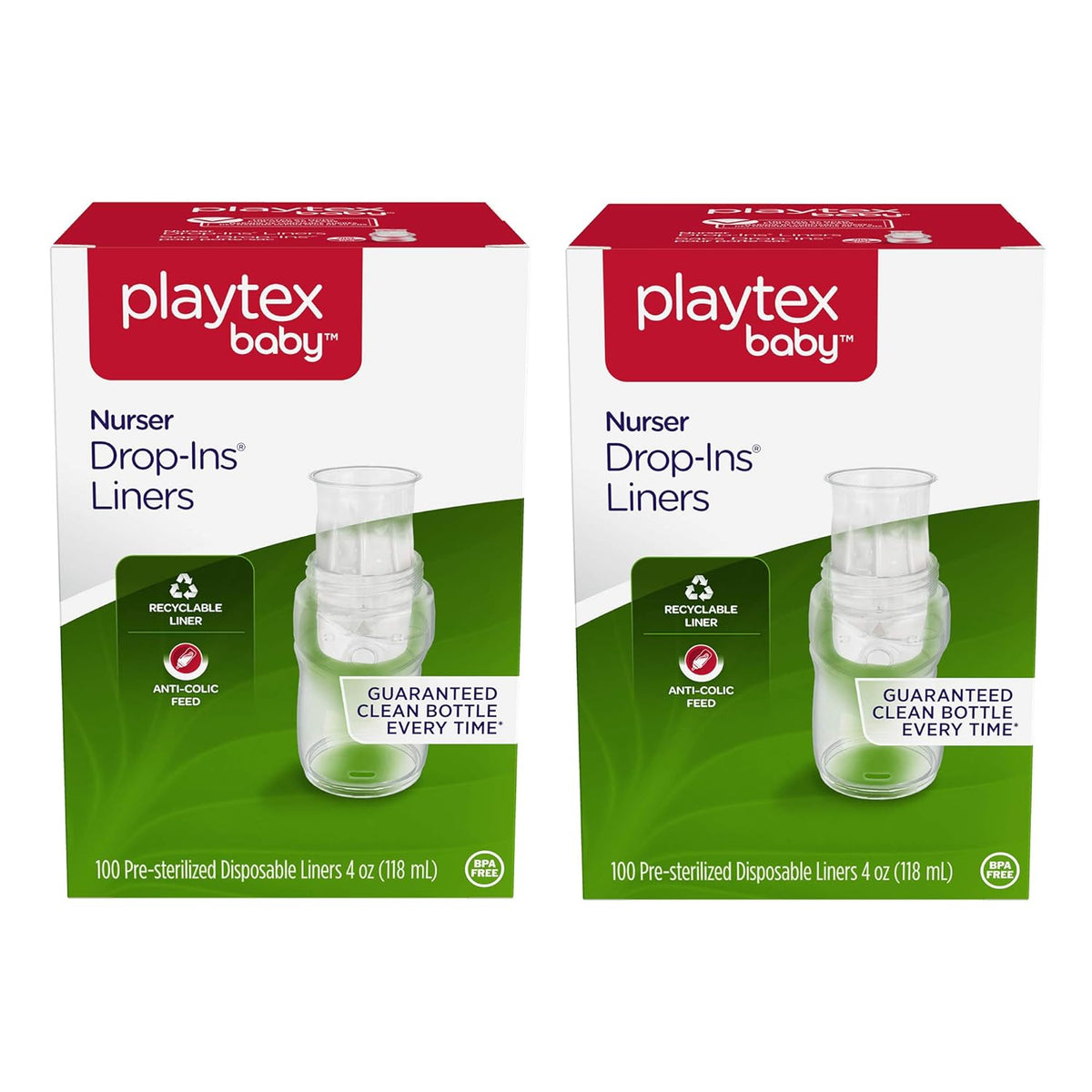 Playtex Baby™ Drop-Ins® Liners - 8 oz 200 ct. (Approx. 3 - 4 week Supp –  PlaytexBaby
