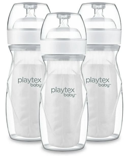 Playtex Baby™ Nurser Bottles with Drop-Ins® Liners - 3 Pack 8 oz Free Product Bundle