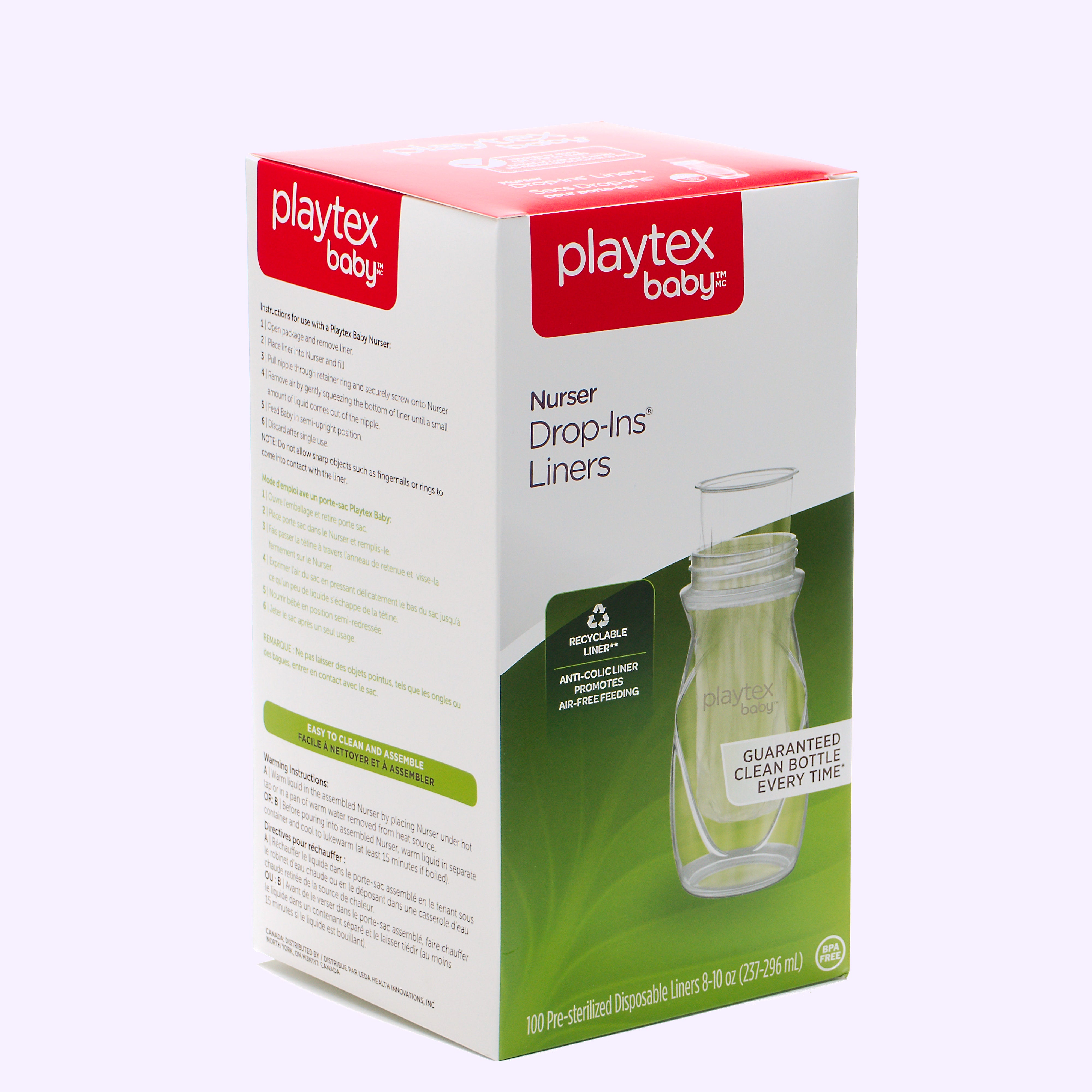 Playtex Baby™ Drop-Ins® Anti-Colic, Disposable Liners (100 PACK)