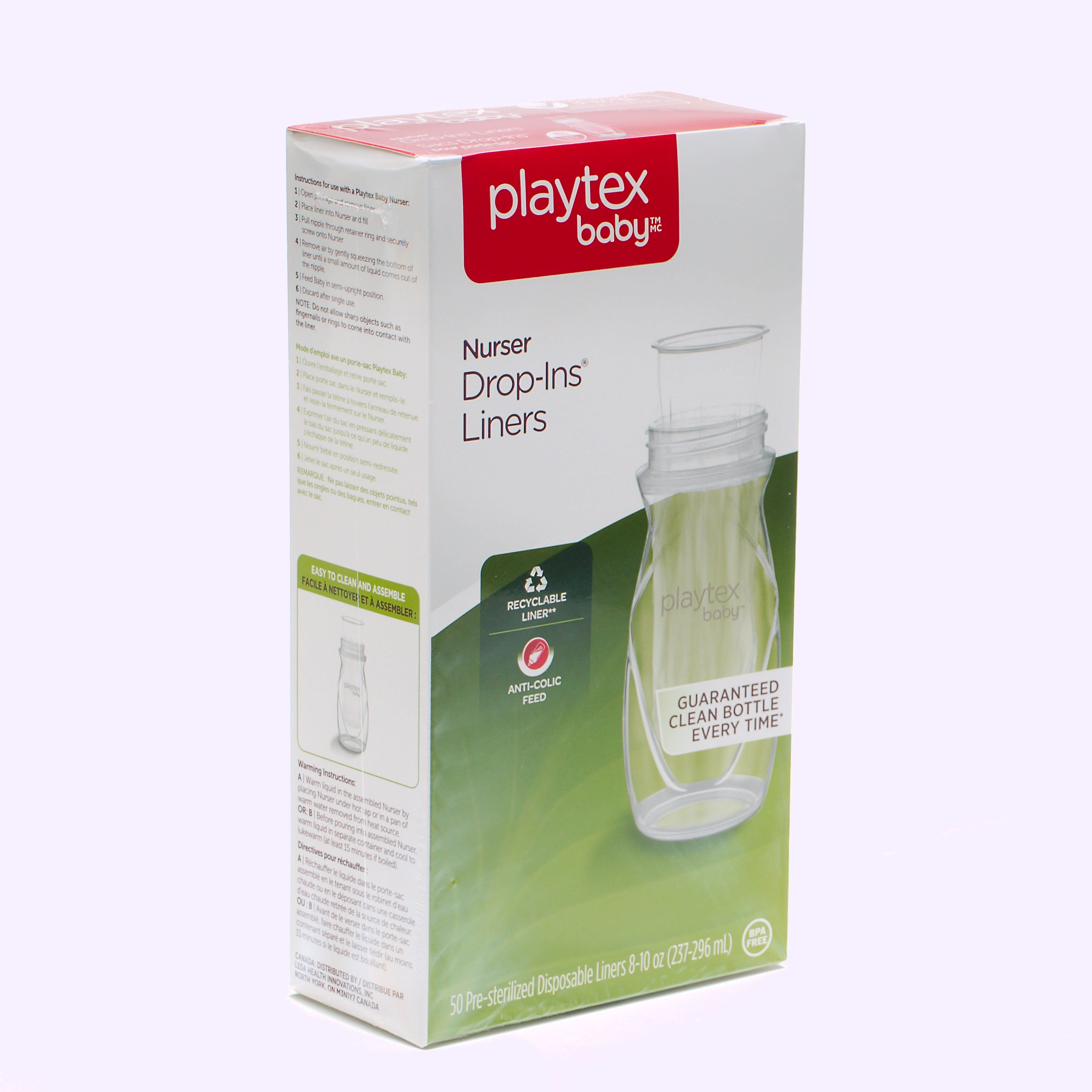 🎁 Playtex Baby™ Drop-Ins® Anti-Colic, Disposable Liners 50 Ct (100% off)