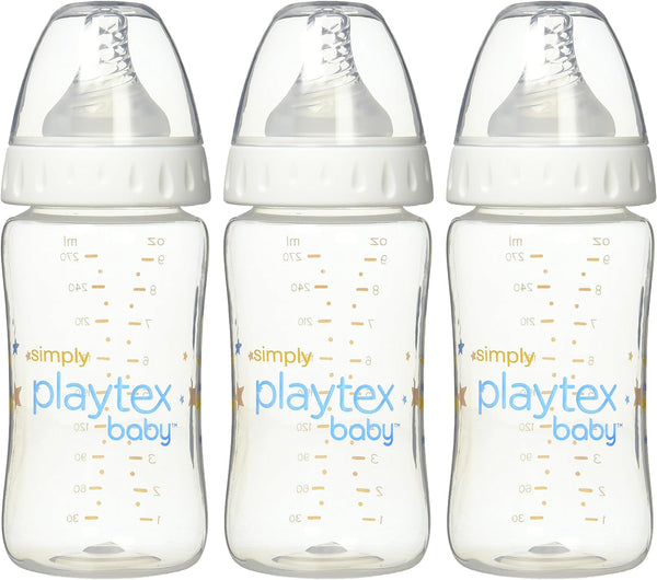 Simply Playtex Complete Tummy Comfort Baby Bottles - 9 Ounce