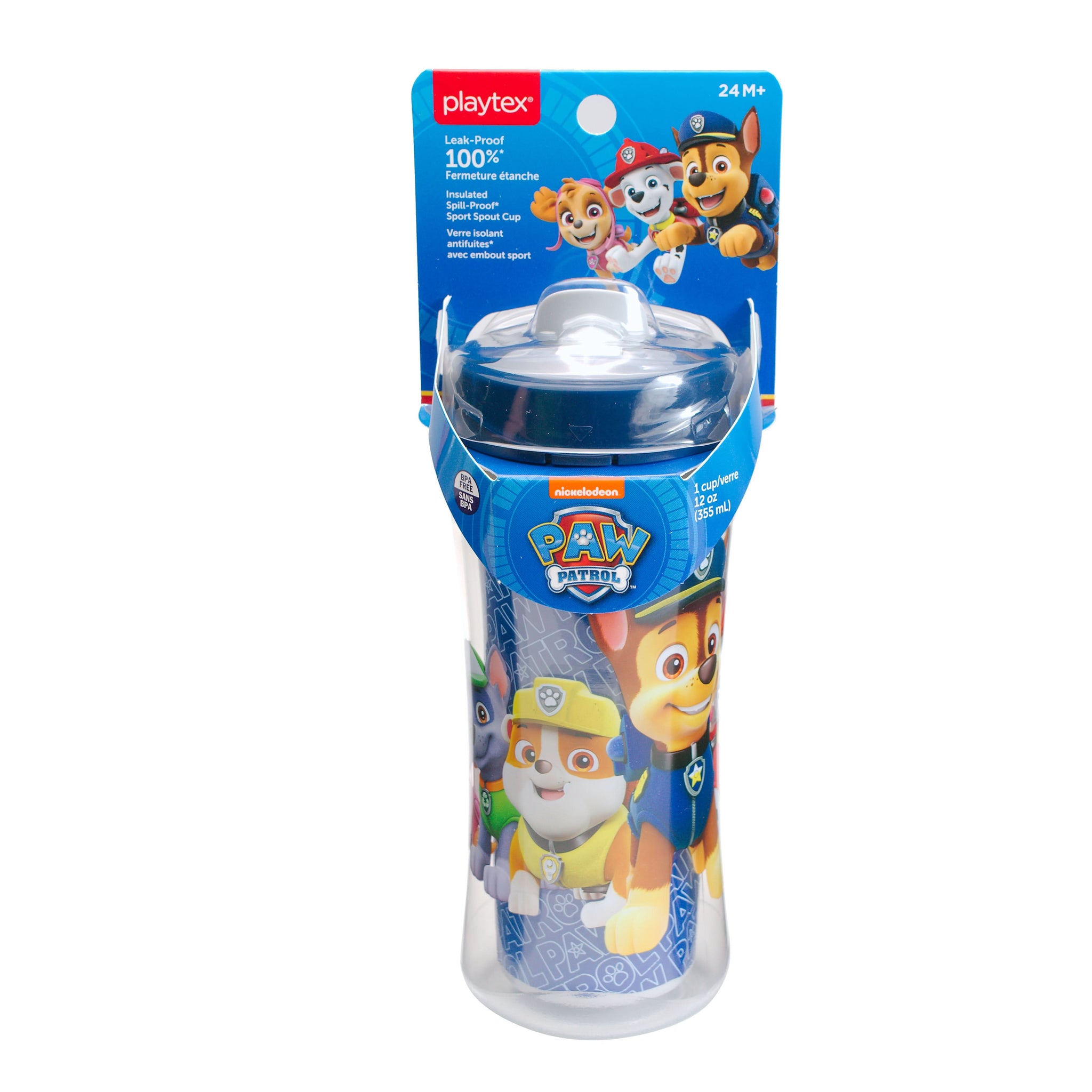 Stage 4 Paw Patrol Boys Sport Spout 12oz 1pk - PlaytexBaby Stage 4 Paw Patrol Boys Sport Spout 12oz 1pk - PlaytexBaby