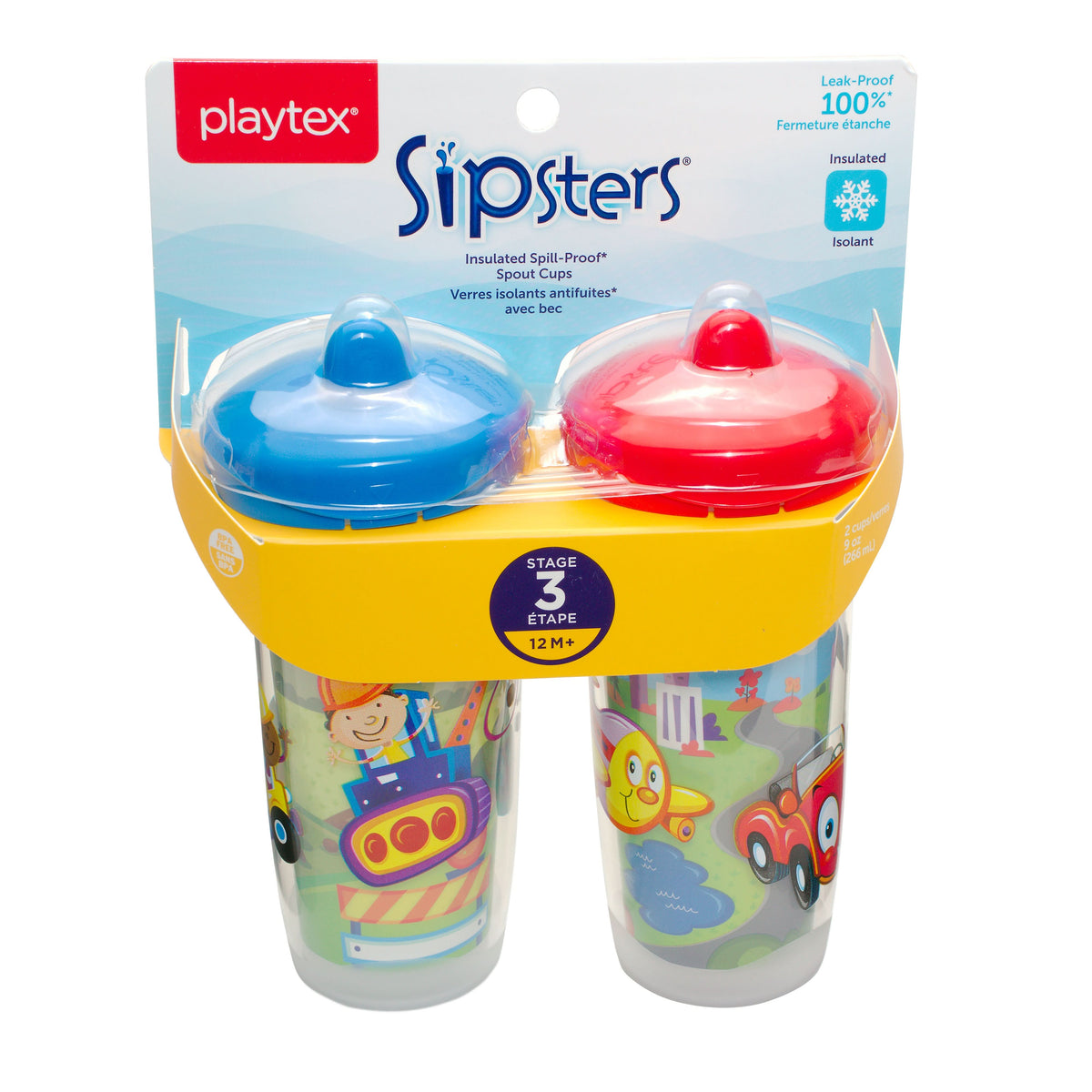Playtex® Stage 3 Hard Spout, Leak Proof, Dishwasher Safe,  2 Pack Cups