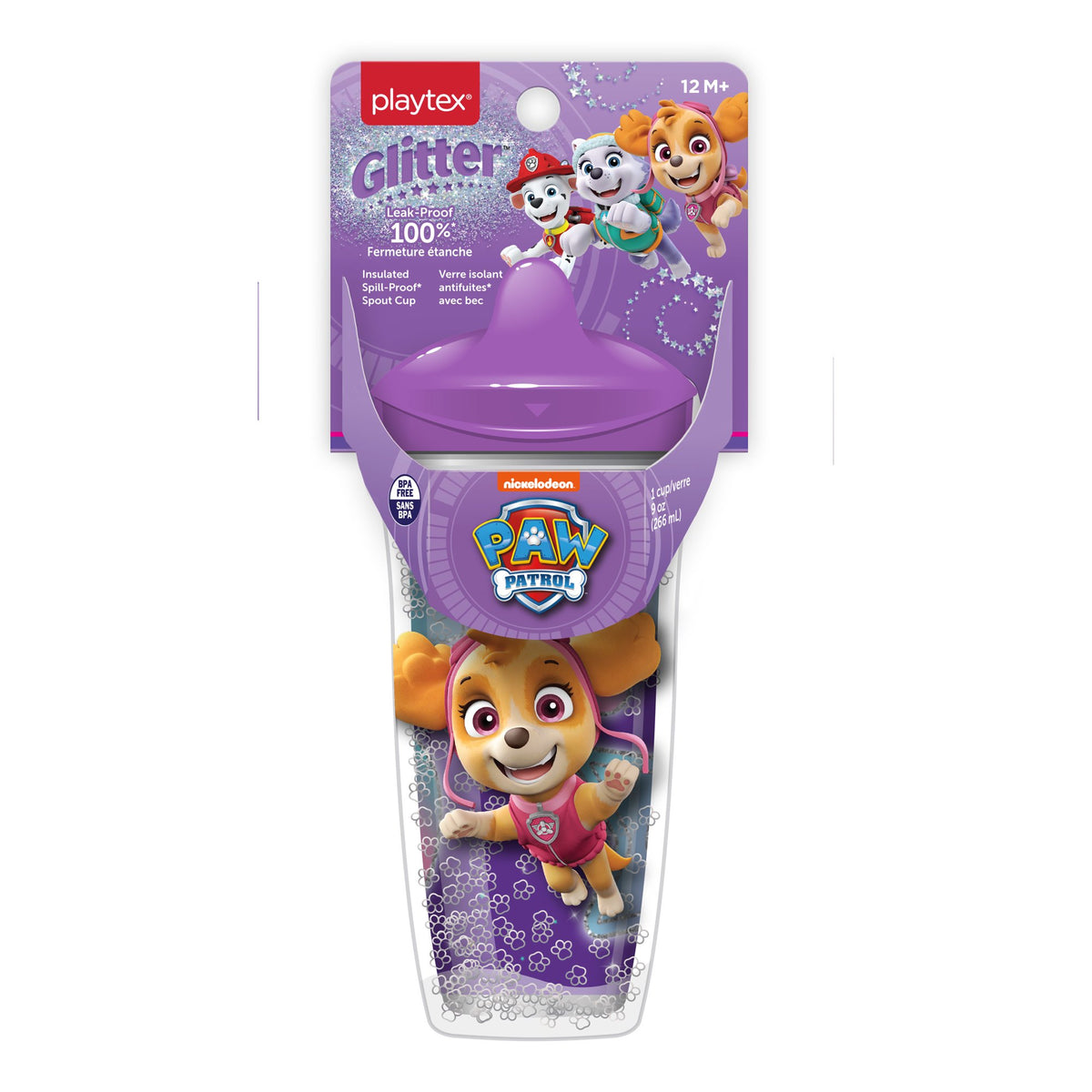 Playtex® Stage 3 Paw Patrol™ Glitter Cups - Purple 1 Pack