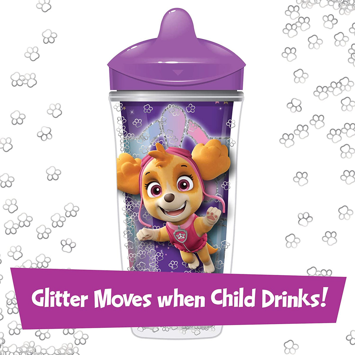 Playtex® Stage 3 Paw Patrol™ Glitter Cups - Purple 1 Pack