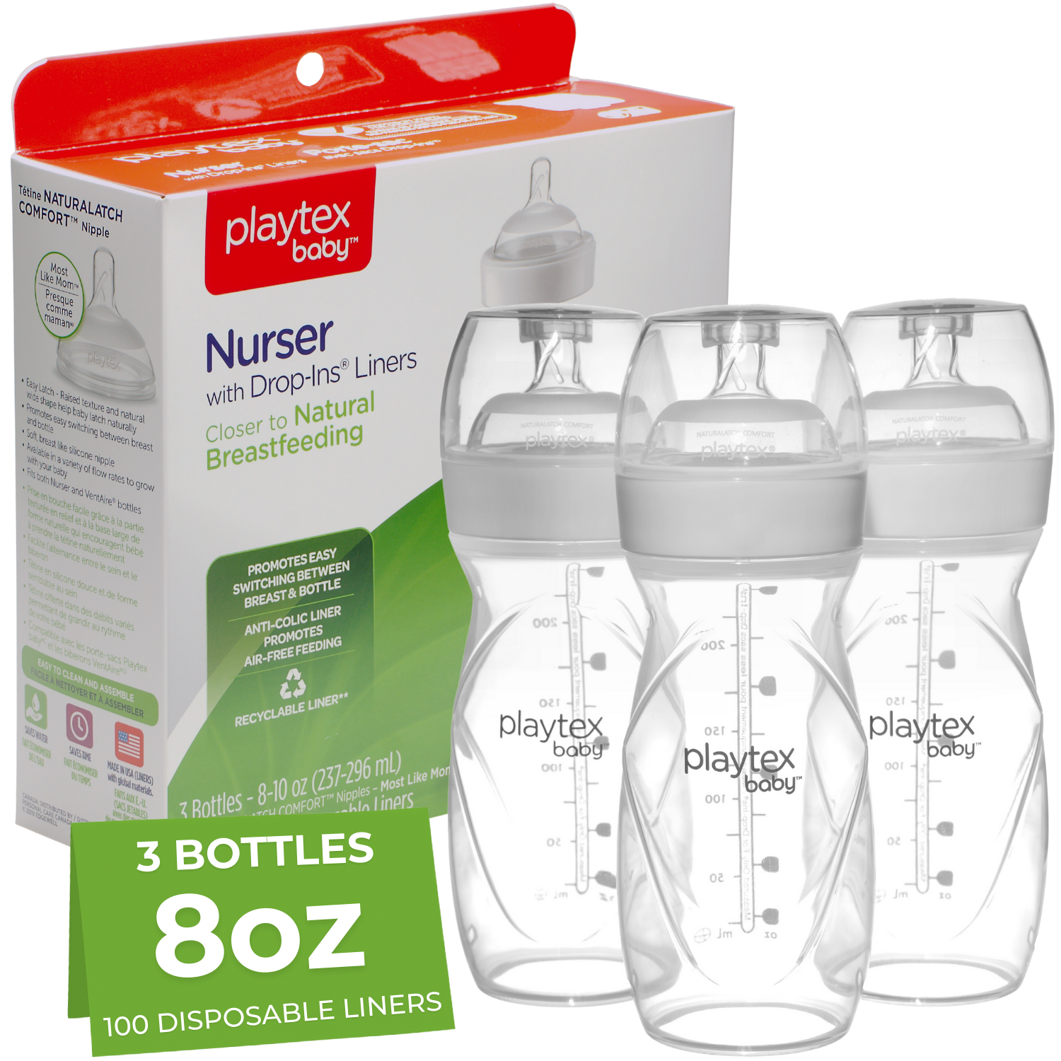 Playtex Bottles Playtex Nipple Size Chart Playtex Baby™ Anti-Colic