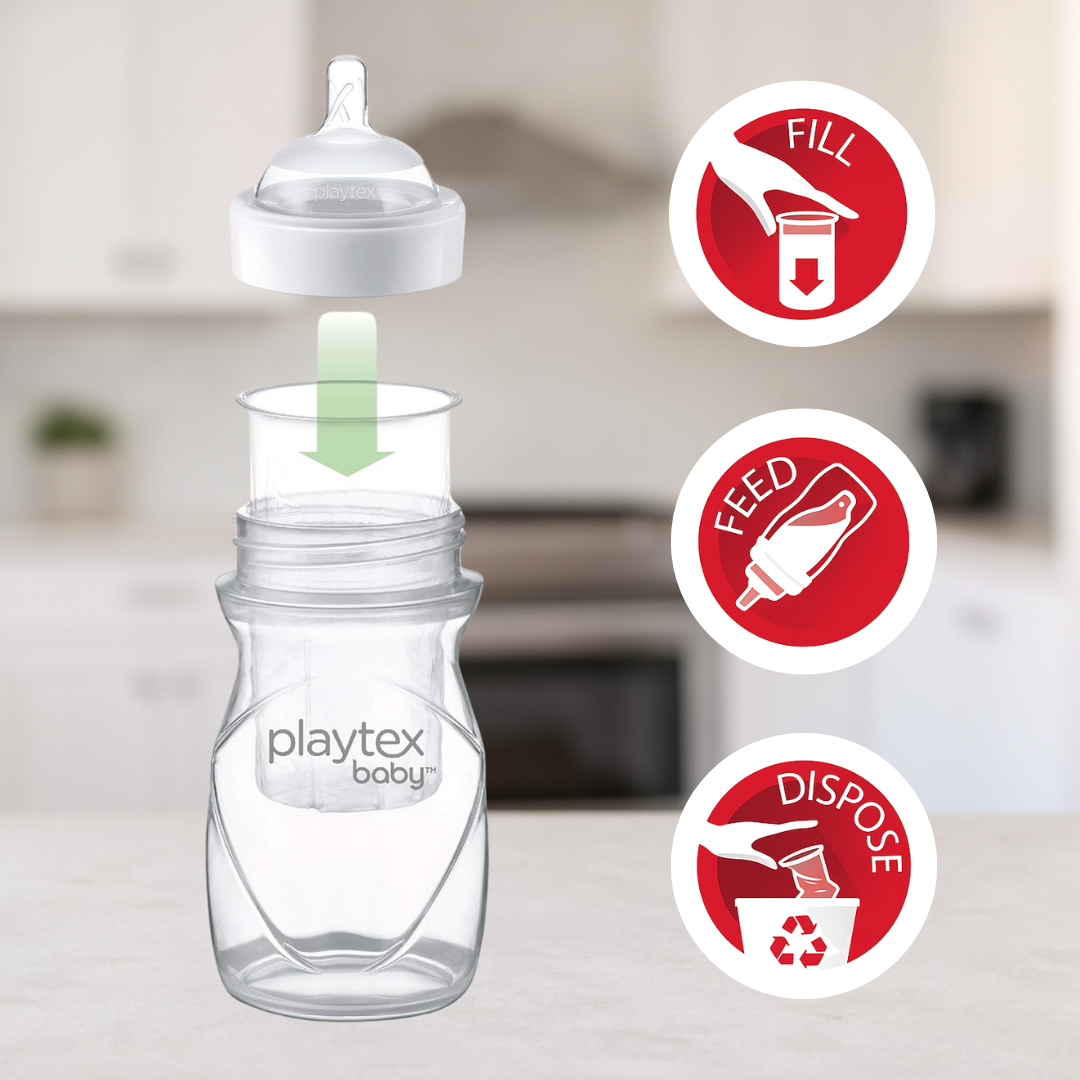 Playtex Baby™ Drop-Ins® Liners - 8 oz 200 ct. (Approx. 3 - 4 week Supply)