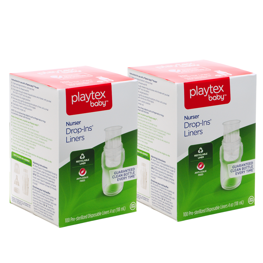 Playtex Baby™ Drop-Ins® Liners - 4oz 200 ct.  (Approximately a 1 Month Supply)
