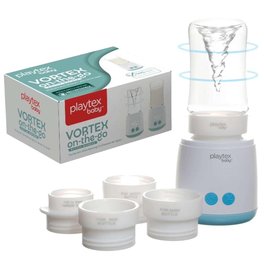 Playtex Vortex Rechargeable Bottle Warmer – Fast, Even Heating