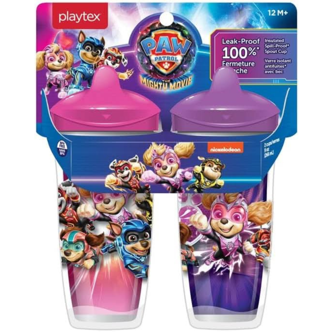 PAW Patrol: The Mighty Movie Paw Patrol LIMITED EDITION Stage 3 Sipsters Insulated Cups - HOT PINK