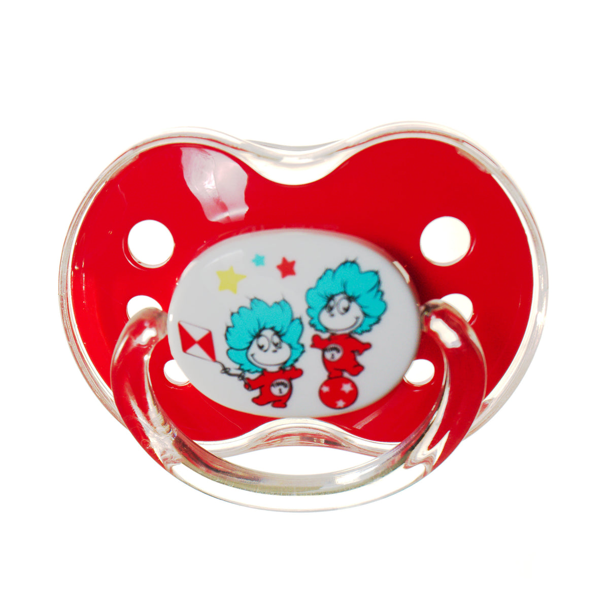 Playtex Baby Binky Pacifier 2-Pack – Dr. Seuss Edition (0 - 6 Months)
