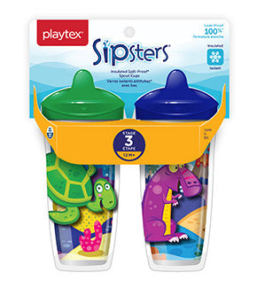 Playtex® Stage 2 Straw Cup - 2 Pack - Green and Blue – PlaytexBaby