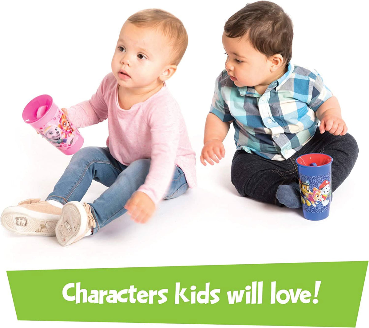 Playtex® Stage 2 Spoutless 360 Paw Patrol™ - Pink