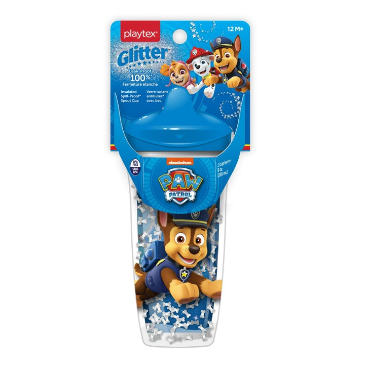 Toddler Sippy Cups for Boys, 10 Ounce Paw Patrol Sippy Cup Pack of Two  with Straw and Lid