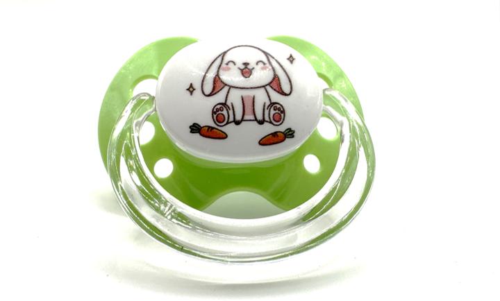 Binky® Orthodontic Pacifier Set - Wild and Cuddly Series  - Rabbit and Lion