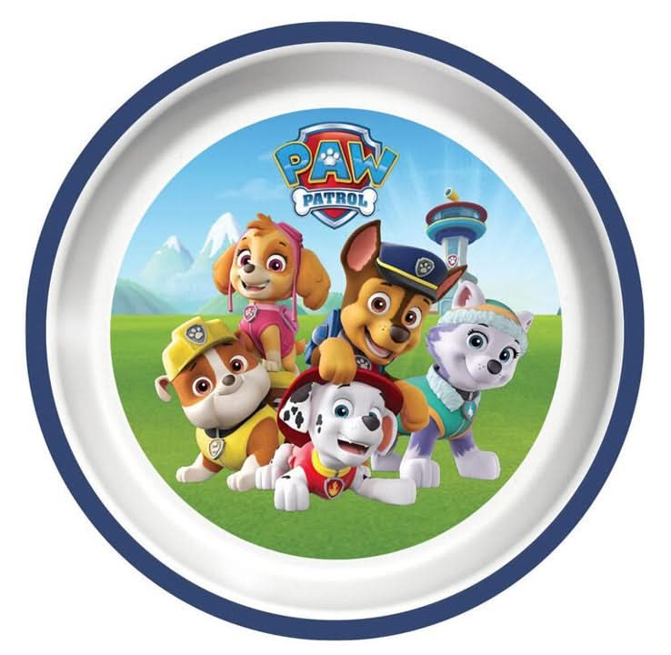 Playtex® Paw Patrol™ Never Fade, Never Peel 2 Pack Plates  - Blue