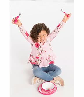 Playtex® Paw Patrol™ Fork & Spoon Cutlery Set - Pink