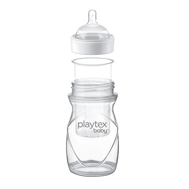 Playtex Baby Nurser Pre-Sterilized Disposable Bottle Liners,  Closer to Breastfeeding, 4 oz, 100 Count : Baby Bottles : Baby